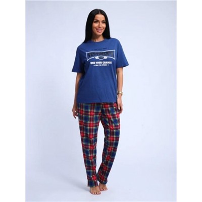 Брюки женские арт. 656 (Клетка)