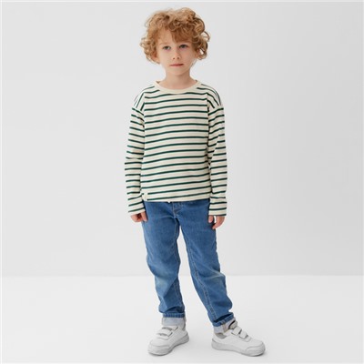 Лонгслив детский KAFTAN «Полоска», размер 36 (134-140 см)