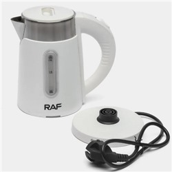 7936 Чайник электр. R-7936 (800Вт 0,8л пласт.кор БЕЛЫЙ/ЧЕРНЫЙ) RAF (х1) - АКЦИЯ