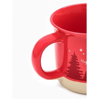 Кружка новогодняя керамическая «Чудеса рядом», 400 мл, ручная работа