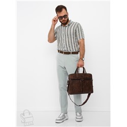Портфель мужской 6677-3 coffee Jeep в Новосибирске