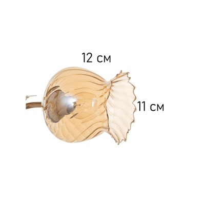 Люстра «Лиза» 2×40 Вт Е27 золото