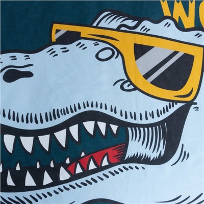 Пододеяльник 1.5-спальный «Этель» T-Rex king, 143×215 см, бязь