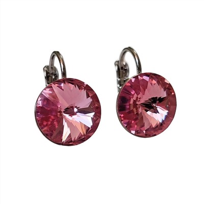 Серьги с кристаллами Swarovski
