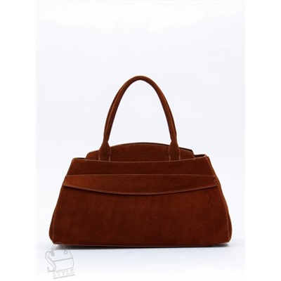 Сумка женская кожаная 3380Q brown Polina&Eiterou