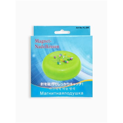 Игольница магнитная, d=10.5 см, МИКС