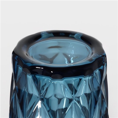 Набор стаканов стеклянных Magistro «Круиз», 350 мл, 8×12.5 см, 6 шт., цвет синий