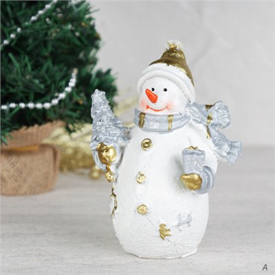 Фигурка Снеговичок 13 см / CHR204 /уп 192/Новый год