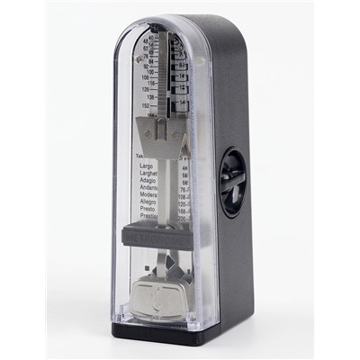 Метроном механический Music Life 5×3.5×11 см черный
