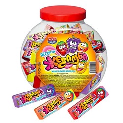 Жевательная конфета "Жевамба" ассорти 16г (60шт)