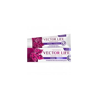 Зубная паста Профилактика воспаления десен с живицей и розмарином Vector Life