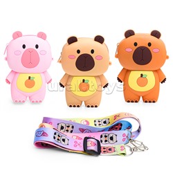 Сумочка детская "Мишка с апельсинкой"