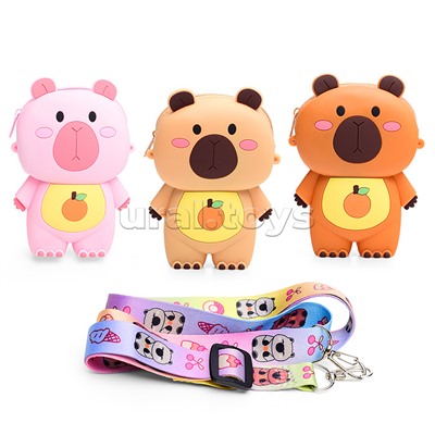 Сумочка детская "Мишка с апельсинкой"