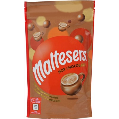 Mars Chocolate Drinks & Treats | Europe. Maltesers Hot Chocolate 140 гр. мягкая упаковка