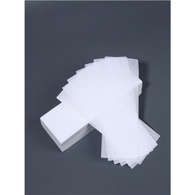 Полоски для депиляции, 20×7 см, 100 шт., белые