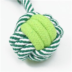 Игрушка канатная «Мяч на веревке», 33 г, до 25 см, микс цветов