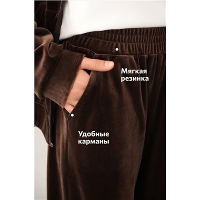 Велюровый костюм для девочки Happyfox