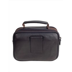 Сумка мужская из натуральной кожи, цвет коричневый