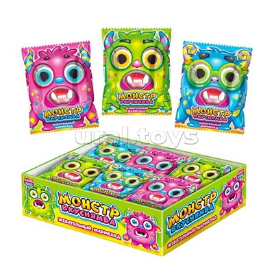 Жевательный мармелад "Монстр Вкуснямба" 8гр*30шт