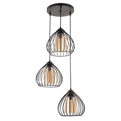 Светильник BayerLux 2088/3BK E27 40 Вт черный