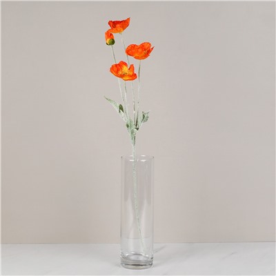 Цветок искусственный Мак 60 см / RF-1560 /уп 10/250/1000/