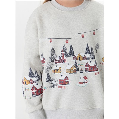 СВИТШОТ ДЛЯ ДЕВОЧЕК 127897/1