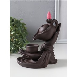 Подставка для благовоний TAKE IT EASY «Чайная церемония», стелющийся дым, 16×14×9 см