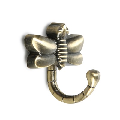 Крючок мебельный CAPPIO DRAGONFLY, однорожковый, цвет бронза