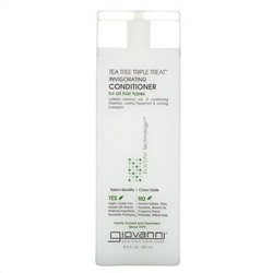 Giovanni, Tea Tree Triple Treat™, стимулирующий кондиционер, 250 мл (8,5 жидк. унции)