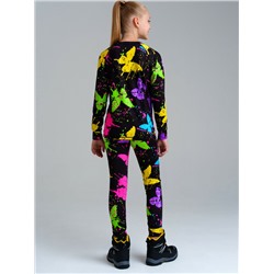 Термокомплект трикотажный для девочек: брюки, толстовка