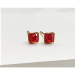 Серьги с кристаллами Swarovski Гвоздики