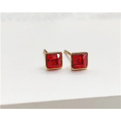 Серьги с кристаллами Swarovski Гвоздики