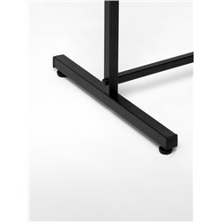 Вешало П образное размер L напольное с выносом 140×50×150 см, чёрная