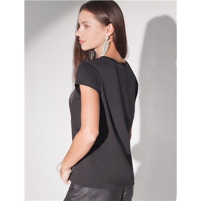 VILATTE Футболка D49.135