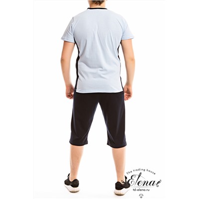 Костюм (футб+капри) х/б М11703П