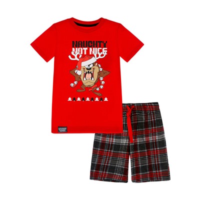 Комплект для мальчиков: фуфайка (футболка) трикотажная, шорты текстильные