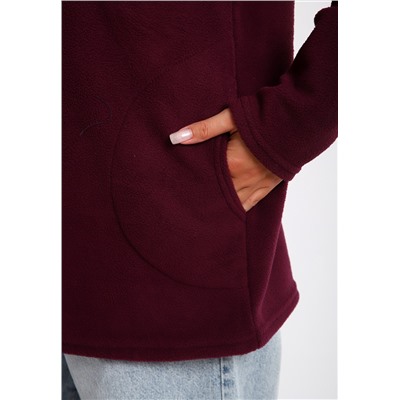 734 Толстовка флис стойка молния