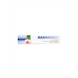 Aasha Herbals Зубная паста Комплексный уход за полостью рта и защита от кариеса / Aashadent Лотос, 100 г KRISTALLER, 1110905
