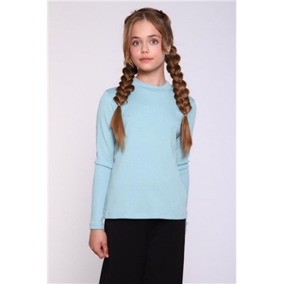 Джемпер "лапша" стойка арт. 13288 (Мятный)