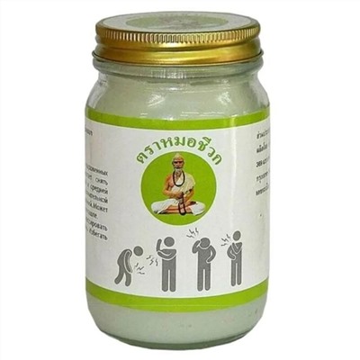 Mho Shee Woke Белый тайский бальзам, 50 г 21549