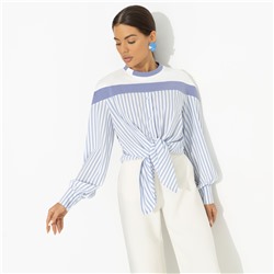 Свитшот комбинированный, Всплеск эмоций (blue)