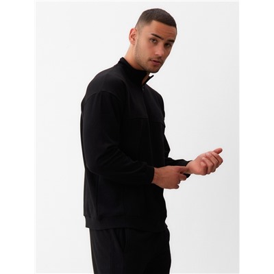 Джемпер мужской MINAKU: Casual Collection MAN, размер 50, чёрный