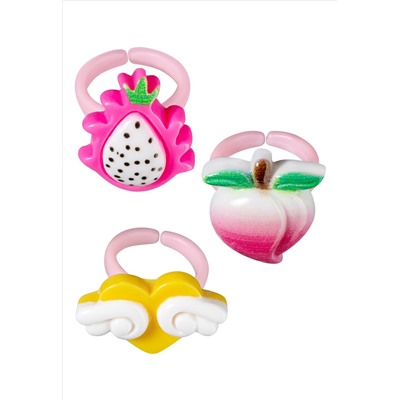 Набор детских колечек Glam Kitty «Тропическое путешествие»