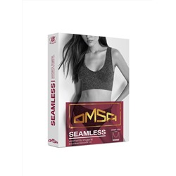 Omsa Топ БOmD_S Melange Wafle 1142-02SS Майка "Toп" женская (кроп-топ на широких бретелях), PA