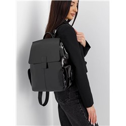 Рюкзак 18337-8 black Polina&Eiterou