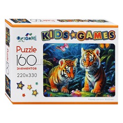 Пазл 160 "Kids Games. Тигрята"