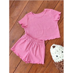 Костюм Пружинка короткий 33056 (Розовый)