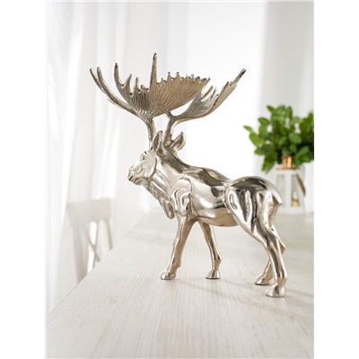 Сувенир «Лось», 33×23×31.5 см, алюминий