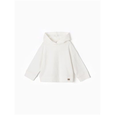 Худи детское MINAKU, цвет молочный, рост 158 см