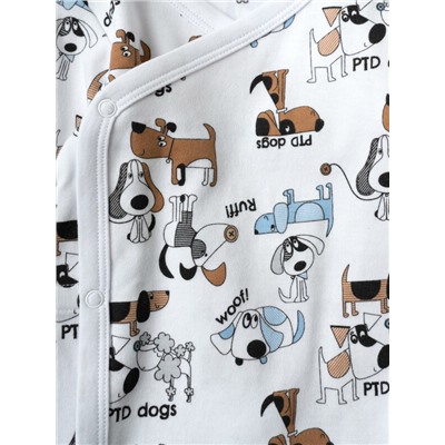 Боди детское трикотажное для мальчиков, 2 шт в комплекте